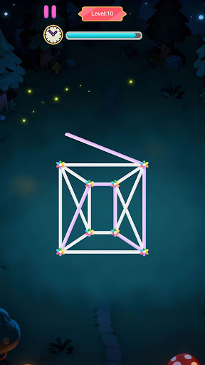 Unbroken Knot Line Draw official gameplay screen